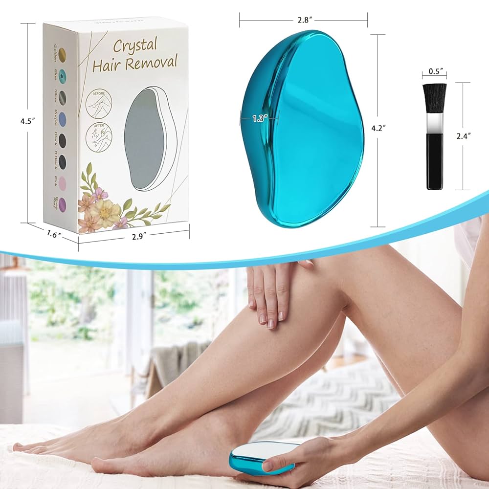 “Magic Crystal Hair Eraser – Pain‑Free, Reusable”.
