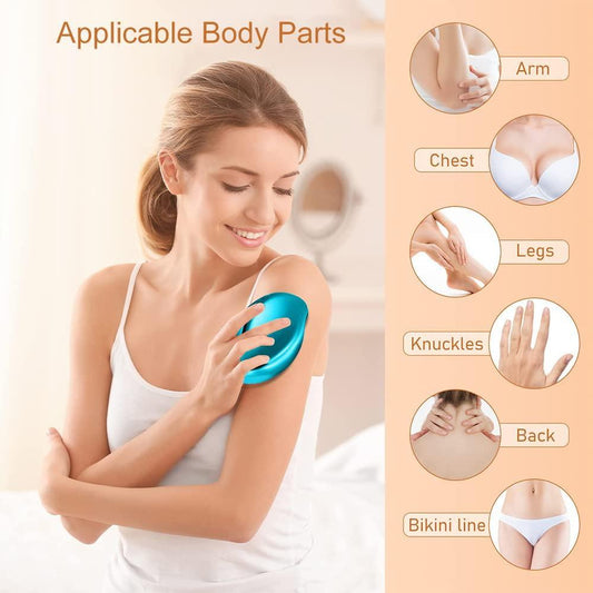 “Magic Crystal Hair Eraser – Pain‑Free, Reusable”.