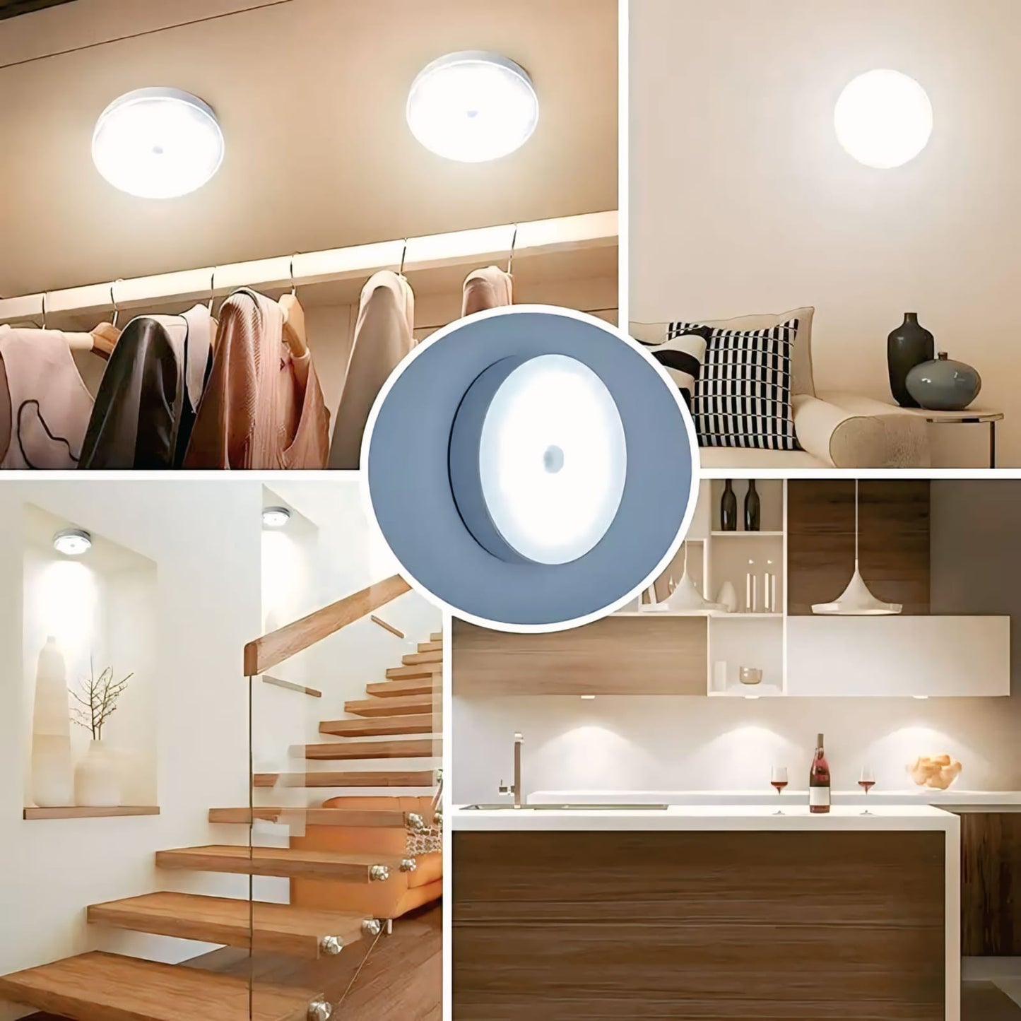 Motion Sensor LED Night Light – Auto ON/OFF